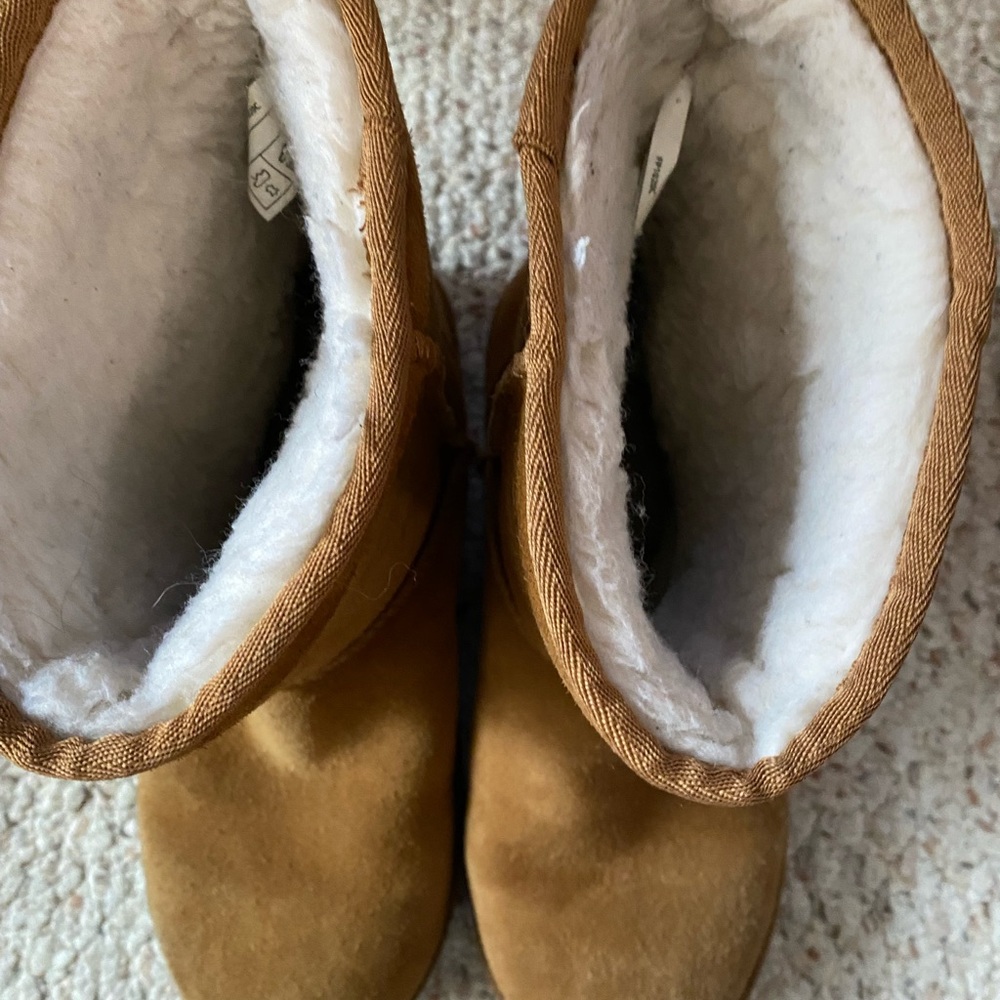 Koolaburra by UGG 1017090 Chestnut US Size 9 Women's Koola Short Suede Boots